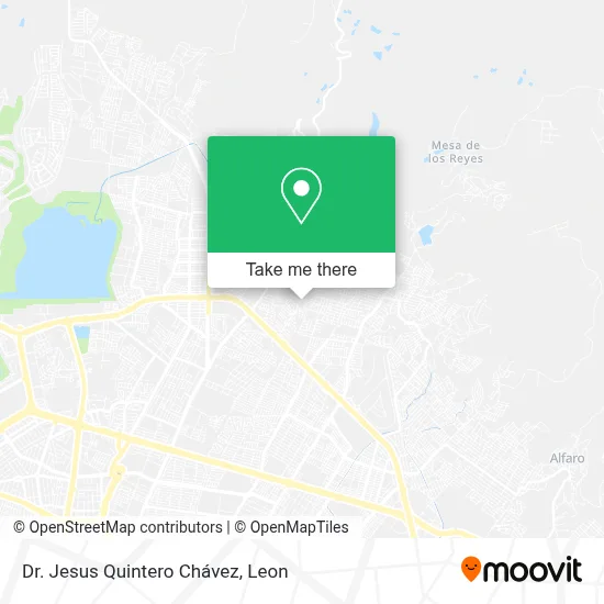Dr. Jesus Quintero Chávez map