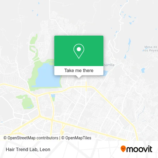 Hair Trend Lab map