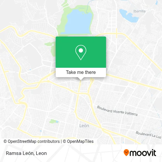 Ramsa León map