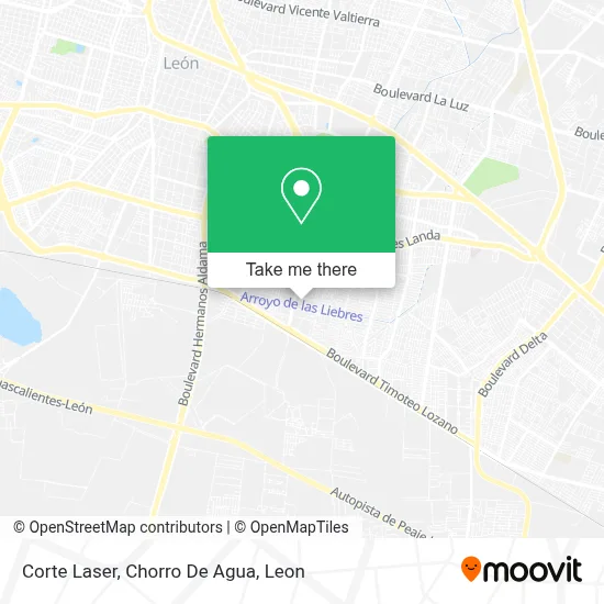 Corte Laser, Chorro De Agua map