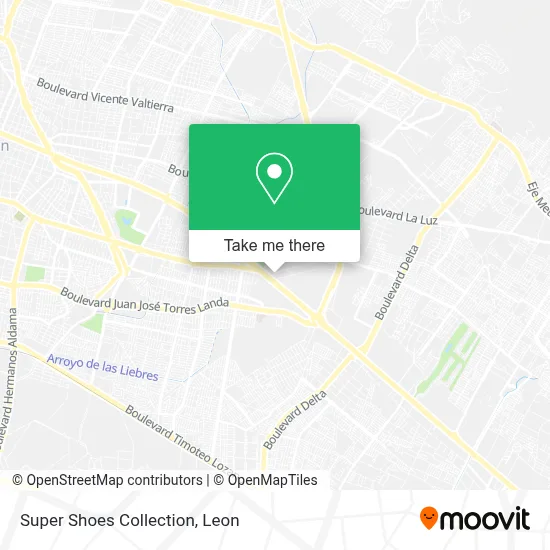 Super Shoes Collection map