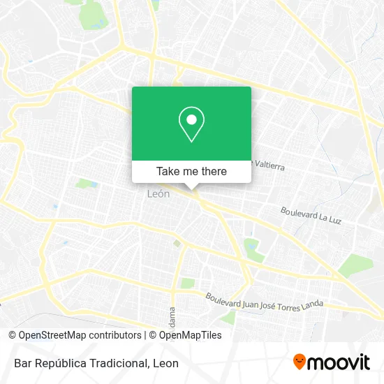 Bar República Tradicional map