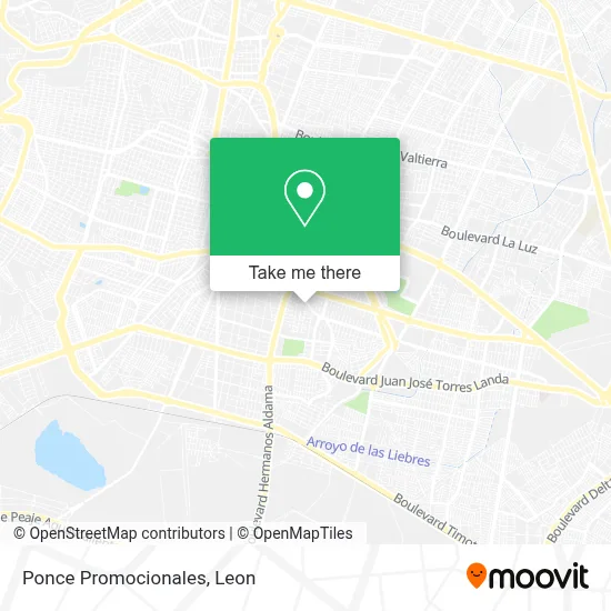 Ponce Promocionales map
