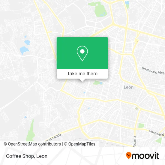 Coffee Shop map