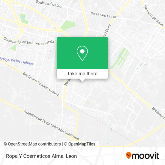Ropa Y Cosmeticos Alma map