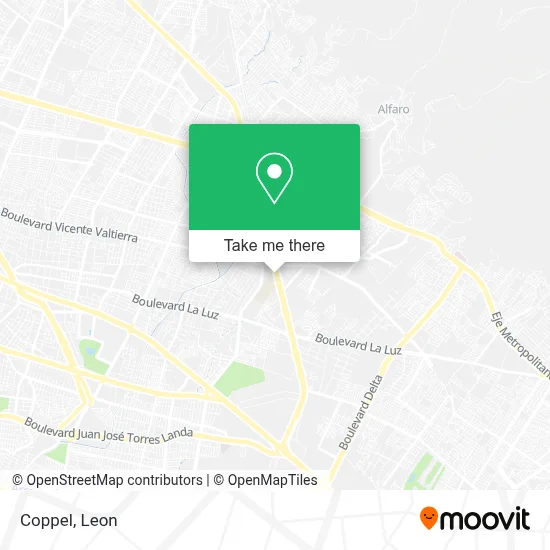 Coppel map