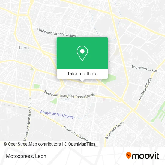 Motoxpress map