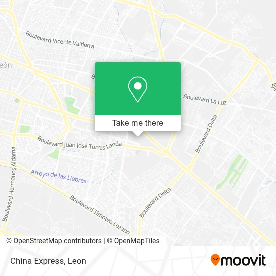 China Express map