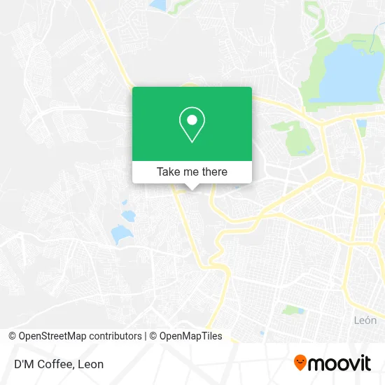 D'M Coffee map