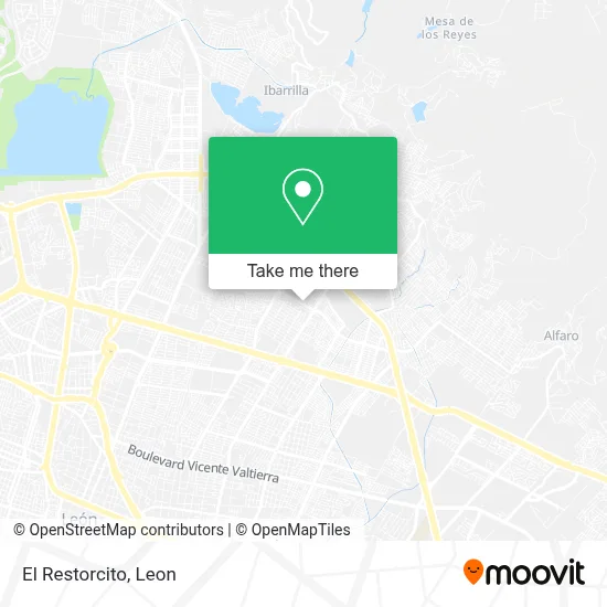 El Restorcito map