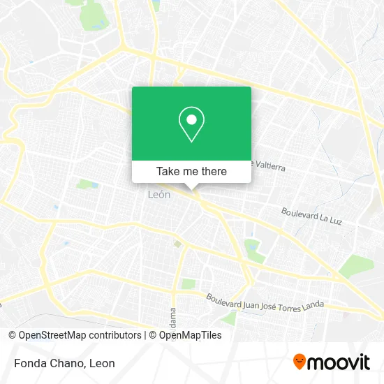 Fonda Chano map