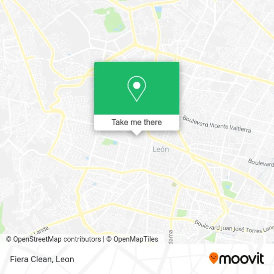 Fiera Clean map