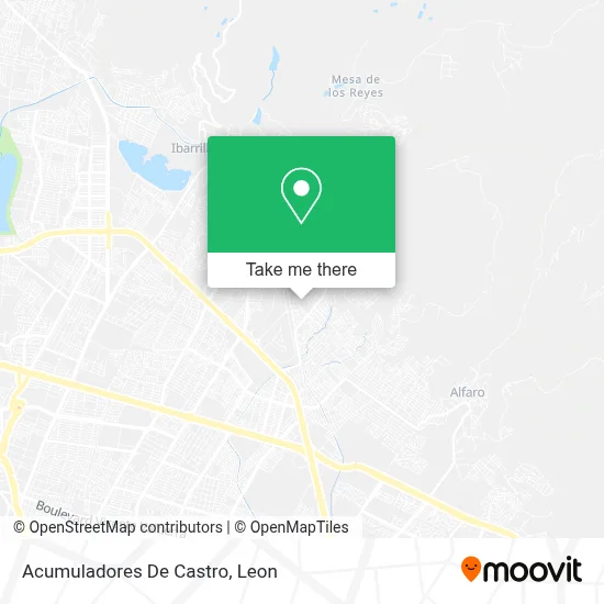 Acumuladores De Castro map