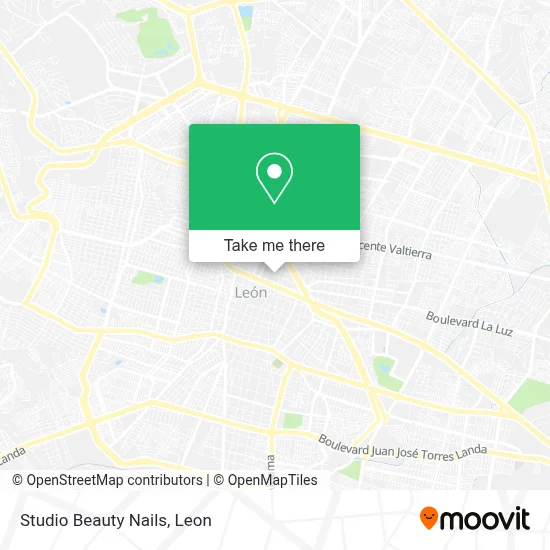 Studio Beauty Nails map