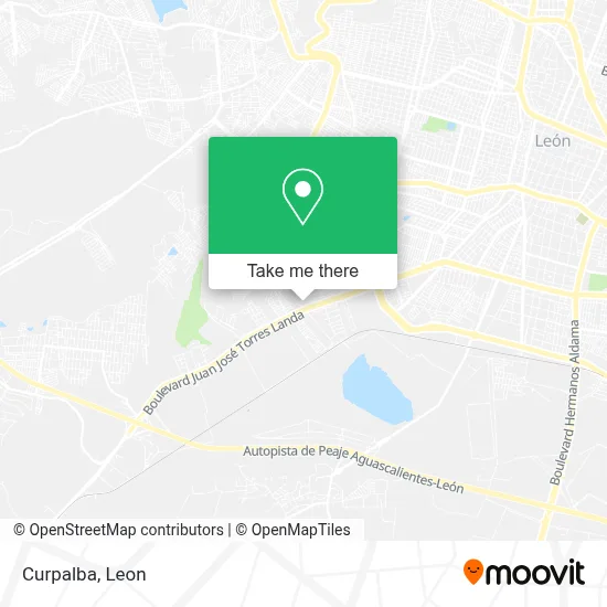 Curpalba map