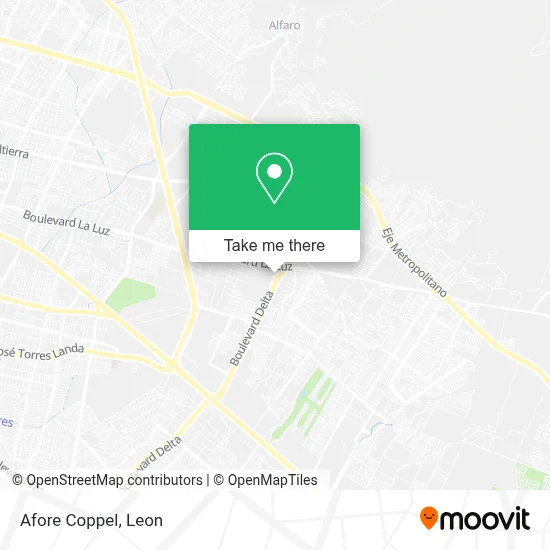 Afore Coppel map