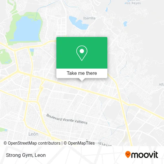 Strong Gym map