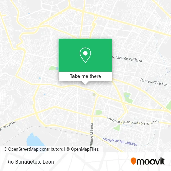 Rio Banquetes map