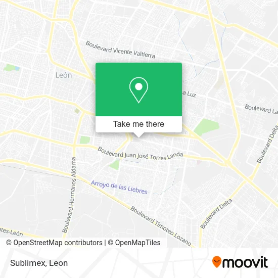 Sublimex map