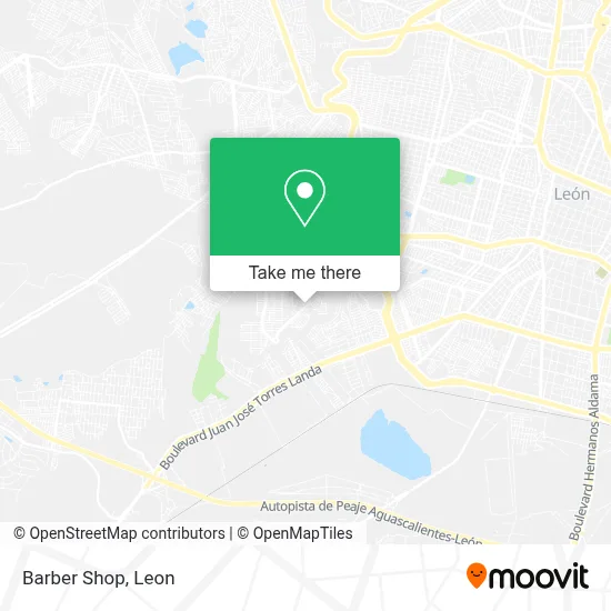 Barber Shop map