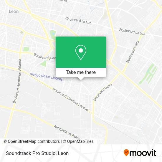 Soundtrack Pro Studio map