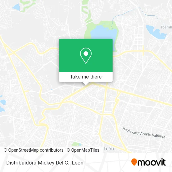 Distribuidora Mickey Del C. map