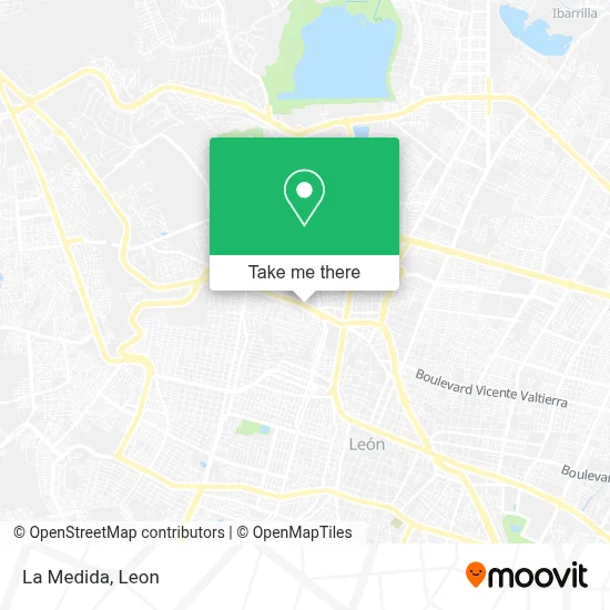 La Medida map