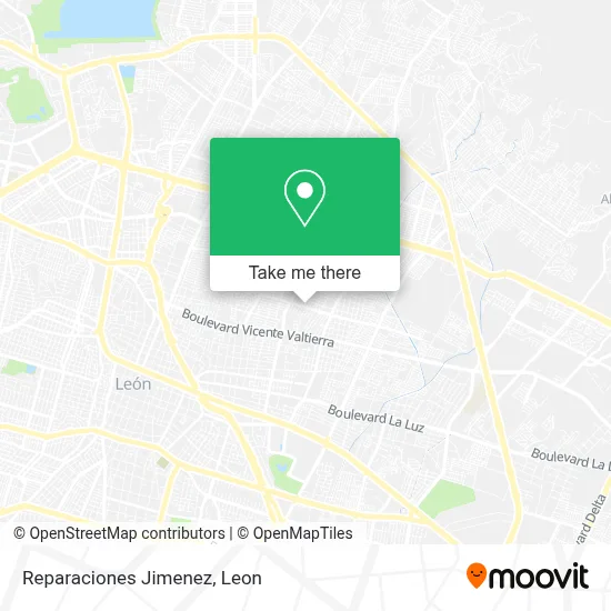 Reparaciones Jimenez map