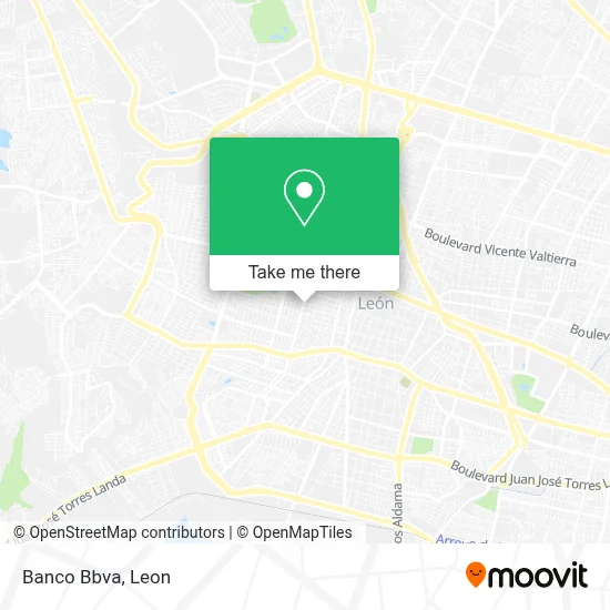 Banco Bbva map