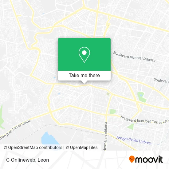 C-Onlineweb map
