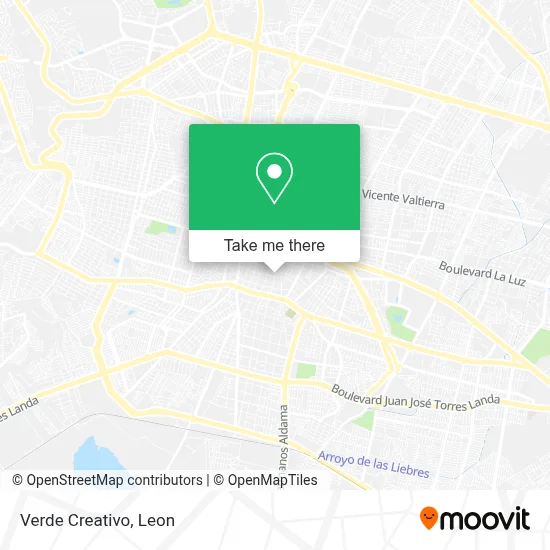 Verde Creativo map