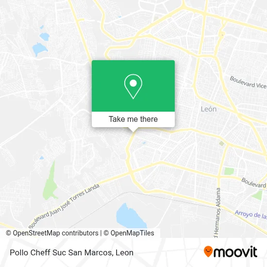 Pollo Cheff Suc San Marcos map