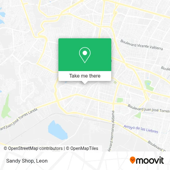 Sandy Shop map