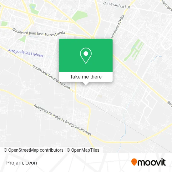 Projarli map