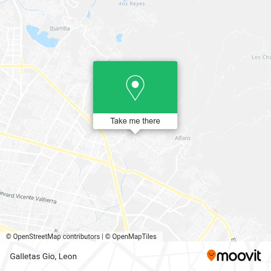 Galletas Gio map