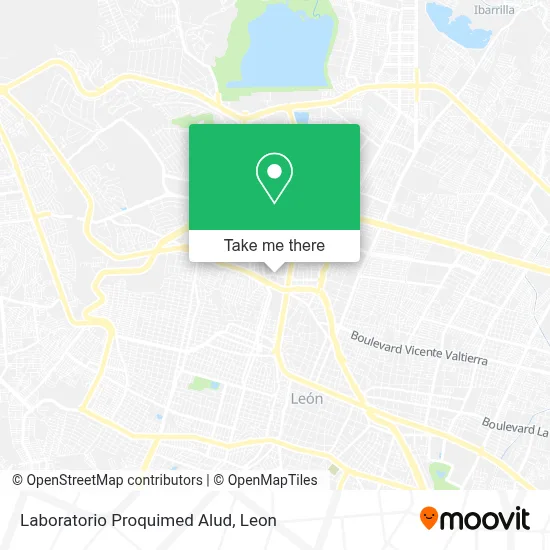 Laboratorio Proquimed Alud map