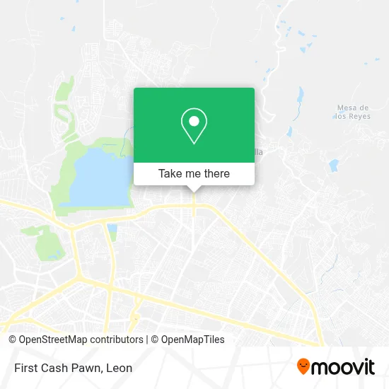 First Cash Pawn map