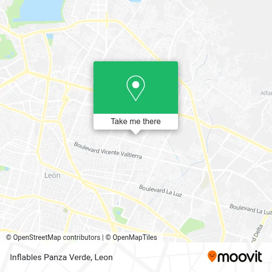 Inflables Panza Verde map