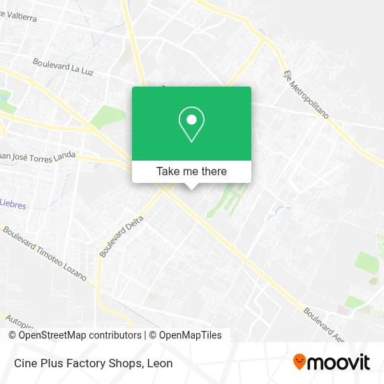 Cine Plus Factory Shops map