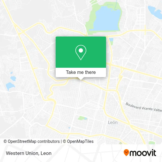Western Union map