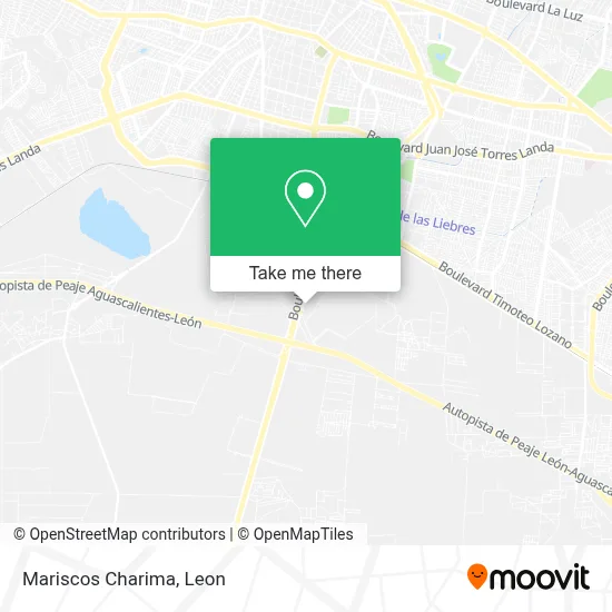 Mariscos  Charima map