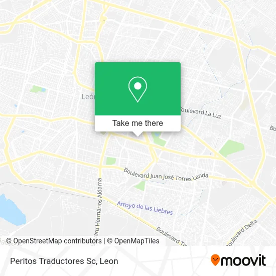 Peritos Traductores Sc map