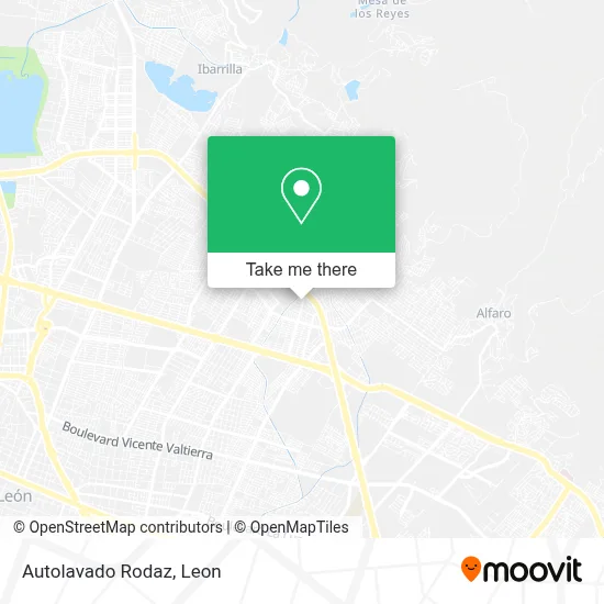 Autolavado Rodaz map