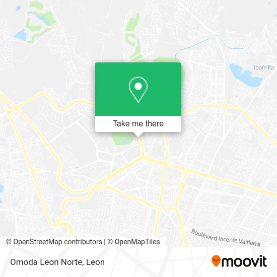 Omoda Leon Norte map