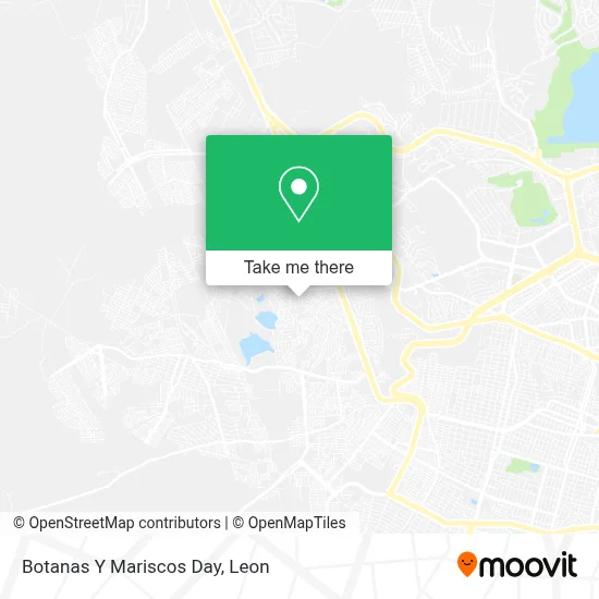 Botanas Y Mariscos Day map