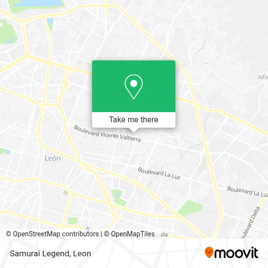 Samurai Legend map