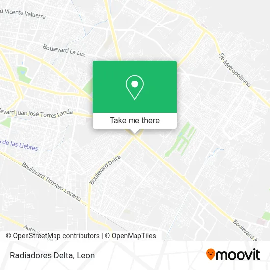 Radiadores Delta map