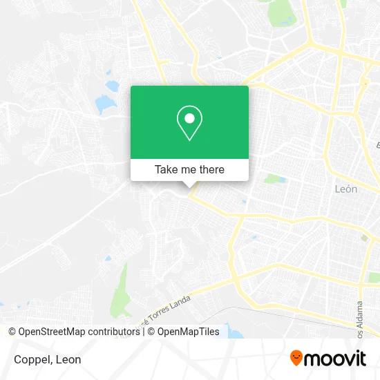 Coppel map