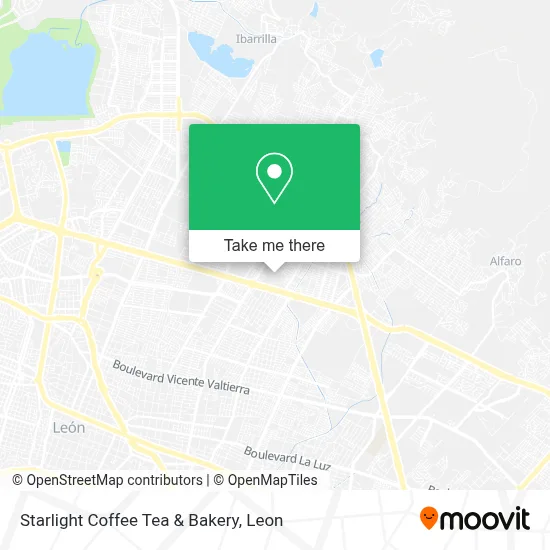 Starlight Coffee Tea & Bakery map