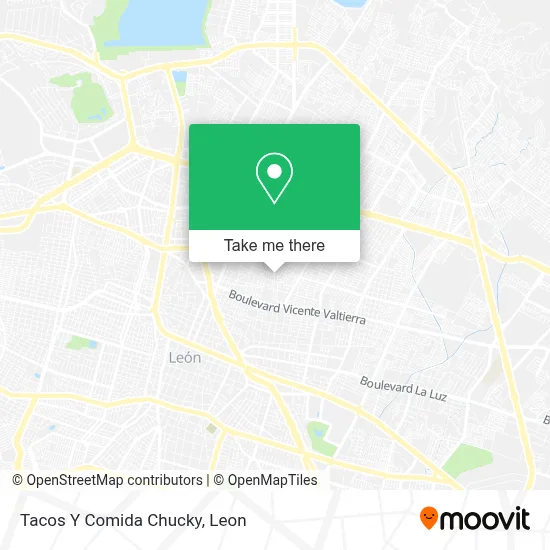 Tacos Y Comida Chucky map